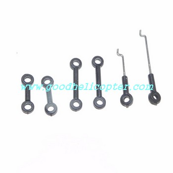mjx-f-series-f46-f646 helicopter parts connect buckle set (6pcs) - Click Image to Close